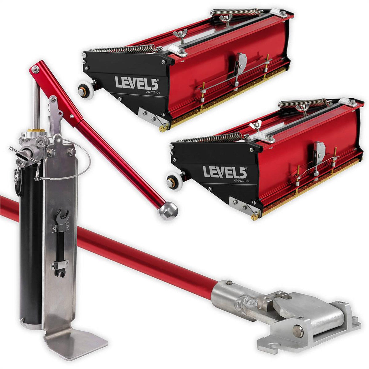 LEVEL5 Standard Flat Box Combo Set with Fixed Length Handle