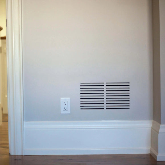 Envisivent Permanent Flush Mount Air Return, 14" x 8" (Duct Opening)