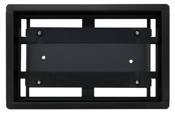 DAVENTE Drop-In Top Flush Mount Floor Vent, 6" x 10" Duct Opening (BLACK)