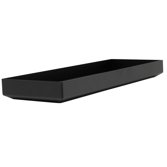 DAVENTE Drop-In Top Flush Mount Floor Vent, 6" x 10" Duct Opening (BLACK)