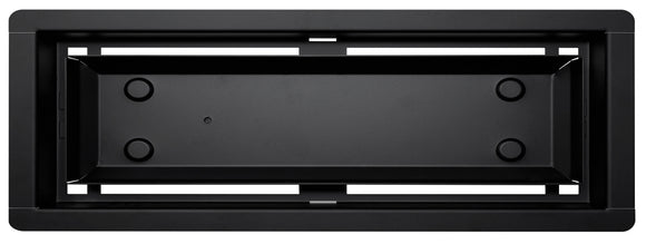 DAVENTE Drop-In Top Flush Mount Floor Vent, 3" x 10" Duct Opening (BLACK)