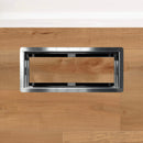 DAVENTE Drop-In Top Flush Mount Floor Vent, 4" x 10" Duct Opening (STAINLESS STEEL)-1