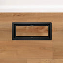 DAVENTE Drop-In Top Flush Mount Floor Vent - 4” x 10” Duct Opening (BLACK)-1