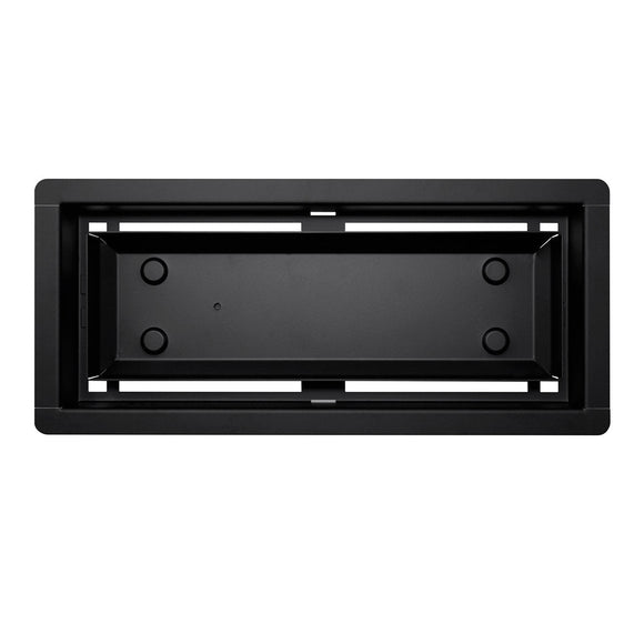 DAVENTE Drop-In Top Flush Mount Floor Vent - 4” x 10” Duct Opening (BLACK)