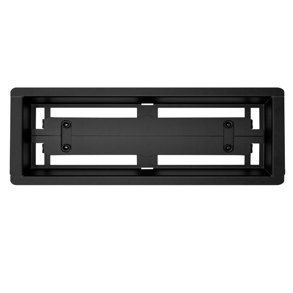 DAVENTE Drop-In Top Flush Mound Floor Vent - 4” x 12” Duct Opening (BLACK)