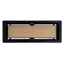 DAVENTE Drop-In Top Flush Mound Floor Vent - 4” x 12” Duct Opening (BLACK)-2