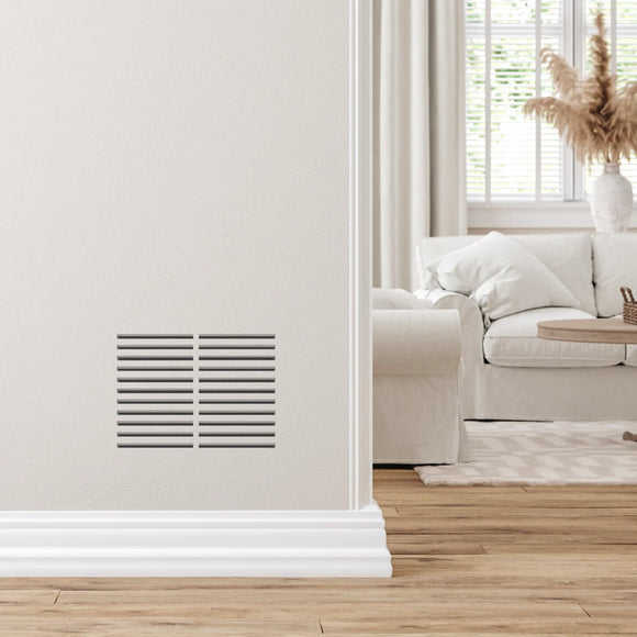 Envisivent Permanent Flush Mount Air Return, 14" x 8" (Duct Opening)