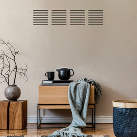 Envisivent Permanent Flush Mount Air Return, 30" x 8" (Duct Opening)