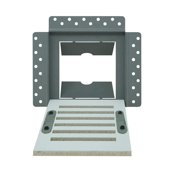 Envisivent Removable Flush Mount Air Supply, 6" x 6" (Drywall Opening)