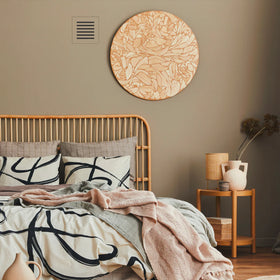 Envisivent Removable Flush Mount Air Return, 6" x 6" (Drywall Opening)