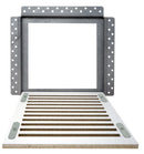 Envisivent Removable Flush Mount Bathroom Exhaust Fan Cover, 10 "x 10" (Drywall Opening)-3