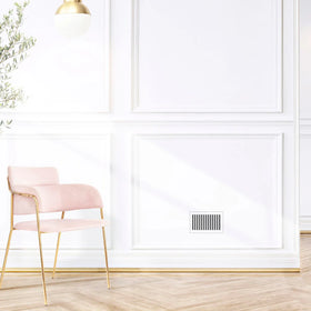 Envisivent Removable Flush Mount Wall/Ceiling Air Supply, 10" x 6" (Duct Opening)