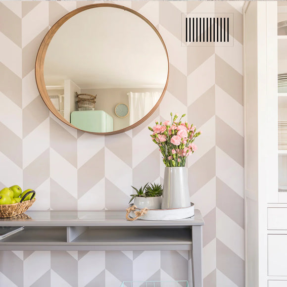 Envisivent Removable Flush Mount Wall/Ceiling Air Supply, 10" x 6" (Duct Opening)