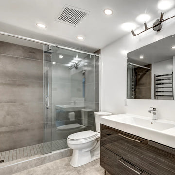 Envisivent Removable Flush Mount Bathroom Exhaust Fan Cover, 14" x 14" (Drywall Opening)