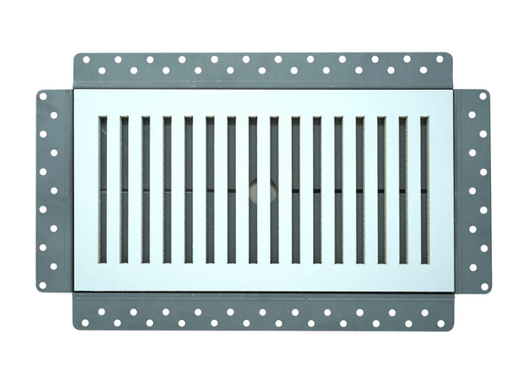 Envisivent Removable Flush Mount Ceiling/Wall Air Supply, 12" x 6" (Duct Opening)