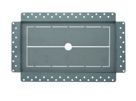 Envisivent Removable Flush Mount Ceiling/Wall Air Supply, 12" x 6" (Duct Opening)