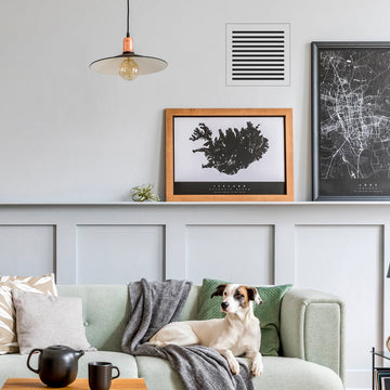 Envisivent Removable Mud-In Flush Mount Air Return Vent , 10" x 10" (Drywall Opening)