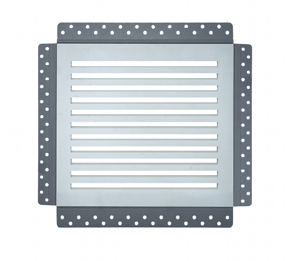 Envisivent Removable Mud-In Flush Mount Air Return Vent , 10" x 10" (Drywall Opening)