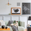 Envisivent Removable Mud-In Flush Mount Air Return Vent, 12" x 12" (Drywall Opening)-2