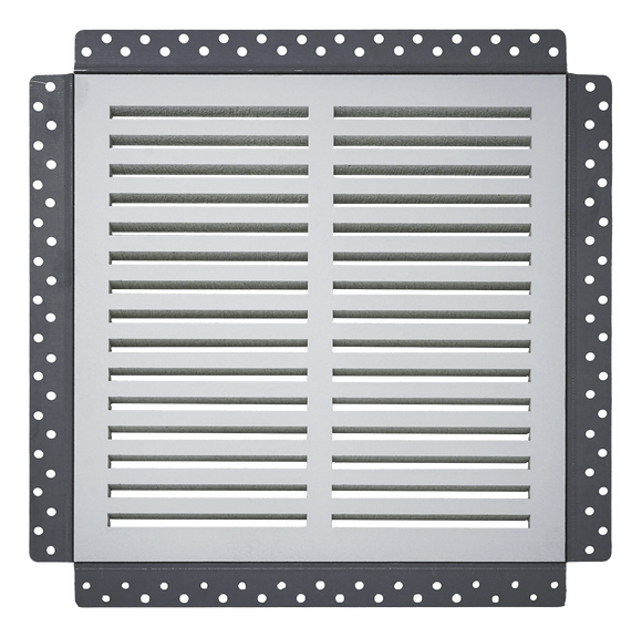 Envisivent Removable Mud-In Flush Mount Air Return Vent, 14" x 14" (Drywall Opening)