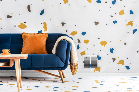 Envisivent Removable Mud-In Flush Mount Air Return Vent, 14" x 14" (Drywall Opening)