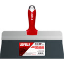 LEVEL5 Big Back Blue Steel Taping Knife with Soft Grip Handle-1