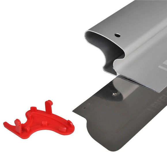 LEVEL5 Aluminum Body Skimming Blade Set (7"/ 10"/ 16") with Adapter & Extension Handle
