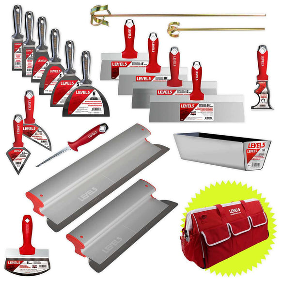 LEVEL5 Professional Hand Tool Set with Duffel Bag