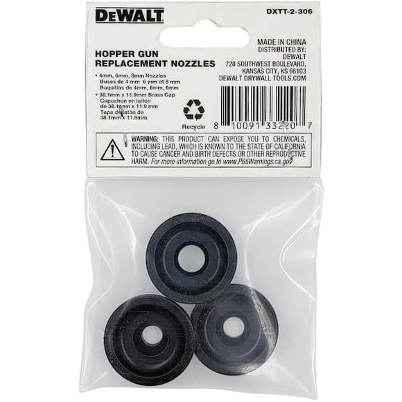 DEWALT  Texture Hopper Gun Nozzles