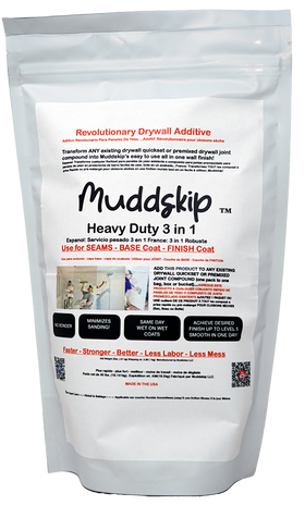 Muddskip™ HEAVY DUTY 3-in-1 Drywall Additive