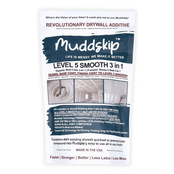 Muddskip™ Level 5 SMOOTH 3-in-1 Drywall Additive