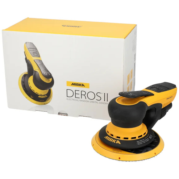 Mirka®  6" DEROS II 650X, 5mm Orbit with Case