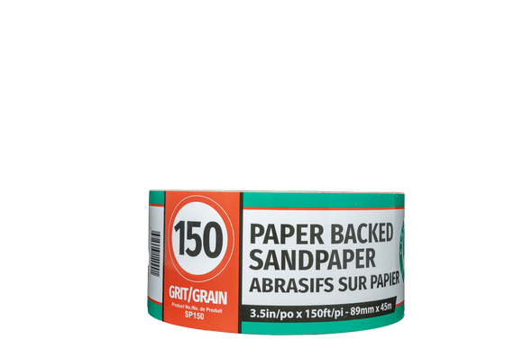 Circle Brand Paperback Sandpaper Roll 150' Length