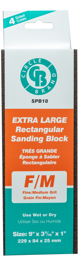 Circle Brand Extra Large Rectangular Sleeved - Fine/Medium