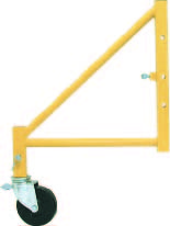 Circle Brand Steel Outriggers with Casters (Set of 4)